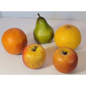 Artificial / Fake Fruit Kitchen Decor  Lot of 5